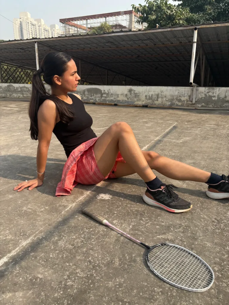 Kranthi- 100% Cotton Gym Skort